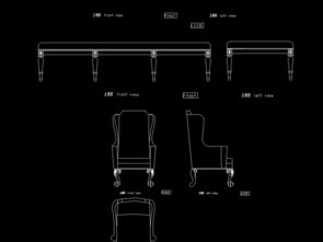 10套欧式家具CAD设计图